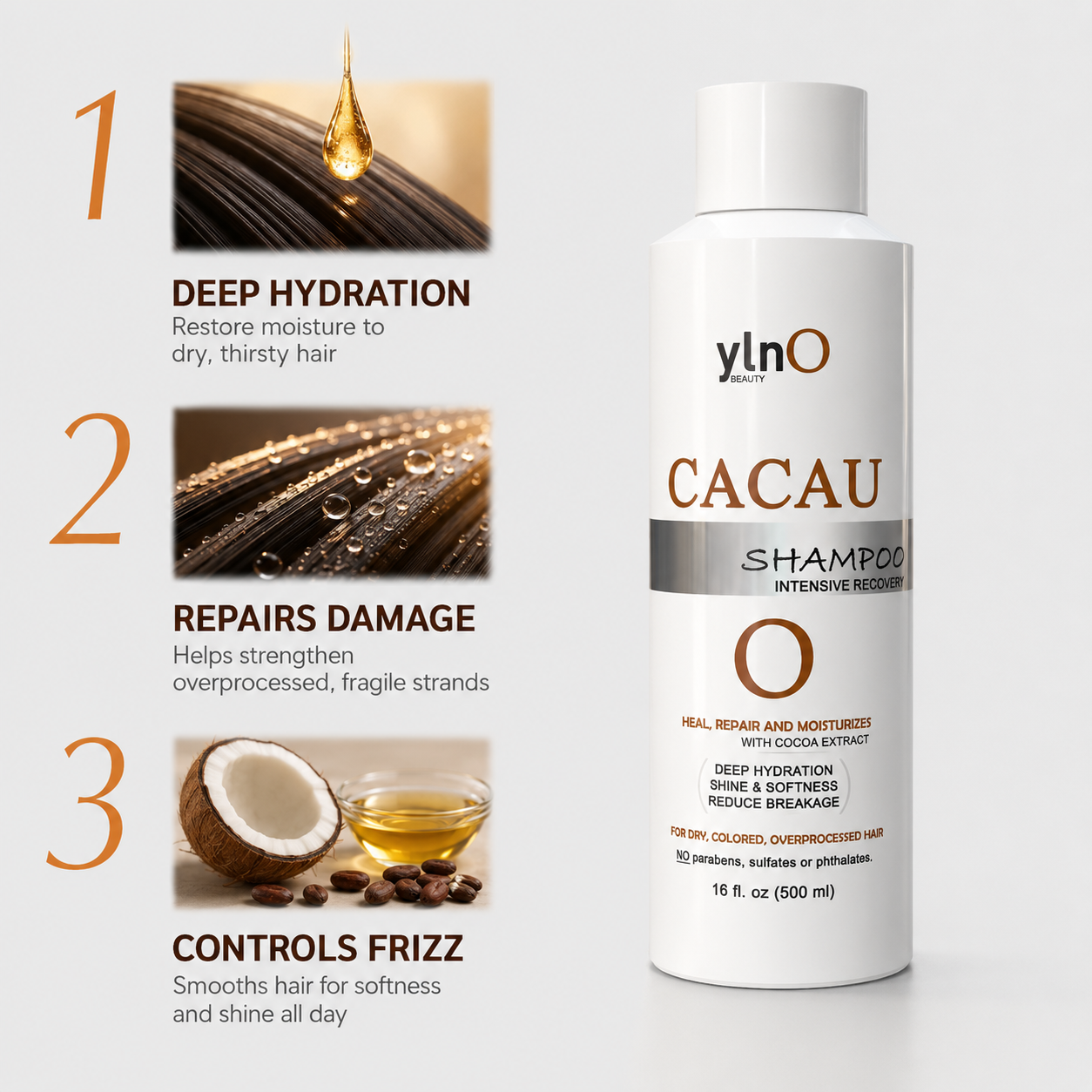 CACAU Shampoo 16oz