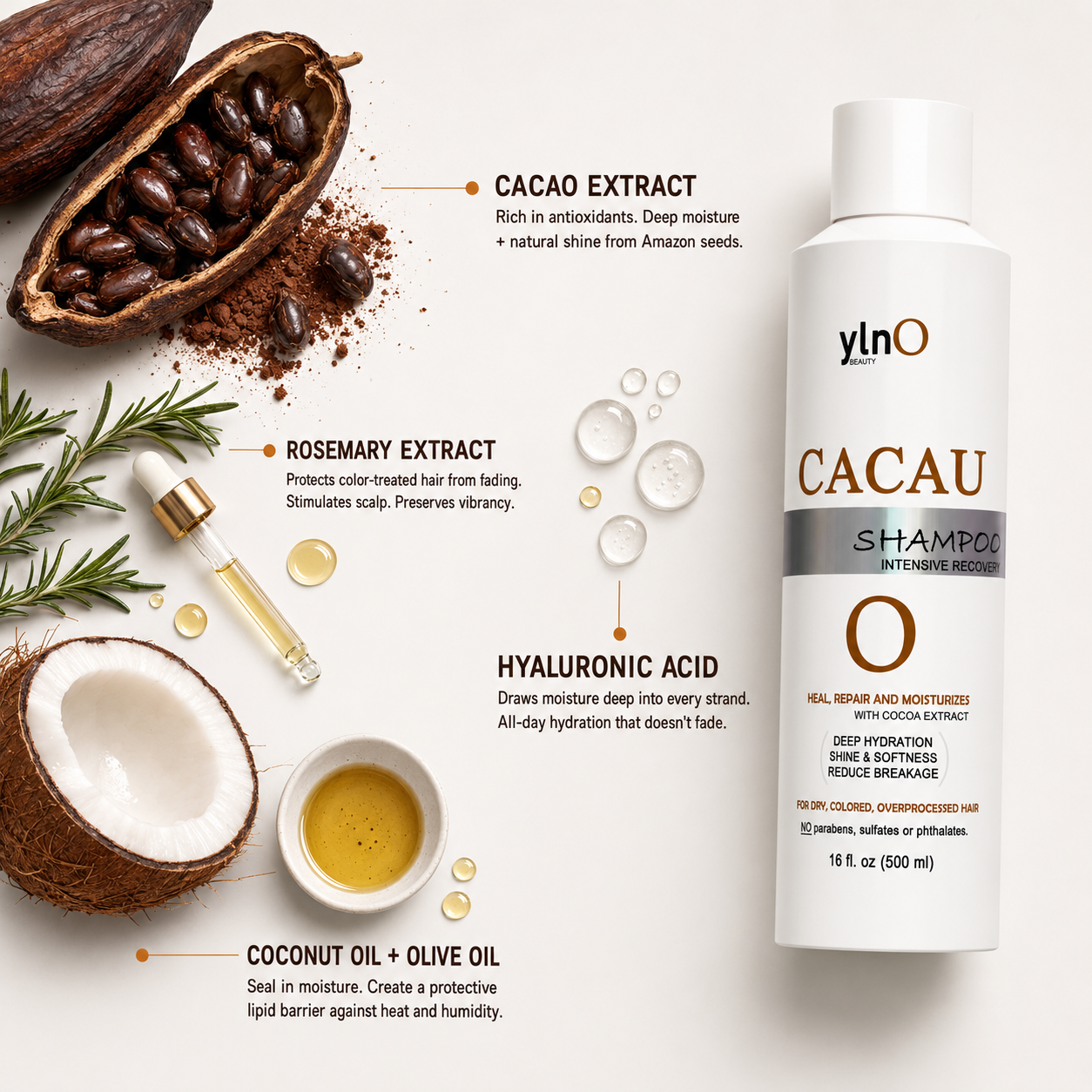 CACAU Shampoo 16oz