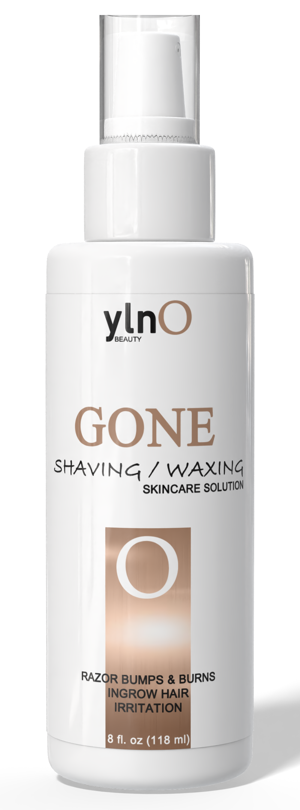 GONE After Shaving After Waxing Skincare Solution for Razor Bumps and Ingrown Hair 8oz